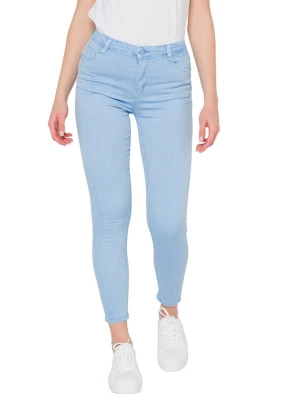 Hot Buttered Spodnie "Delphine" w kolorze błękitnym rozmiar: L
