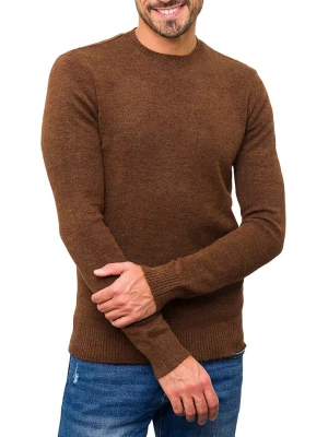 Hot Buttered Sweter "Caloundra" w kolorze brązowym rozmiar: XL