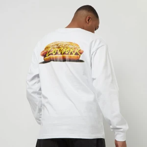 Hot Dog Longsleeve, markiZoo York, Długie rękawy, w kolorze biały, rozmiar: