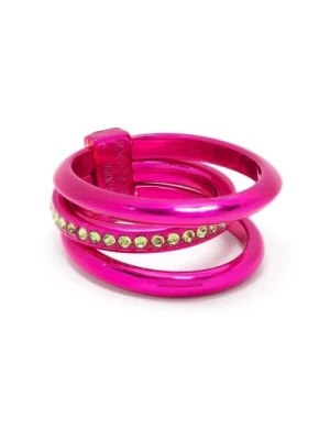 Hot Pink Chrome Solar Ring Panconesi