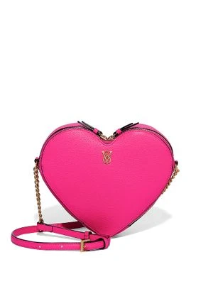 Hot Pink Torebka crossbody w kształcie serca Victoria's Secret