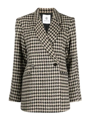 Houndstooth Blazer Anine Bing