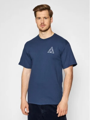 HUF T-Shirt Essentials TS00509 Granatowy Regular Fit