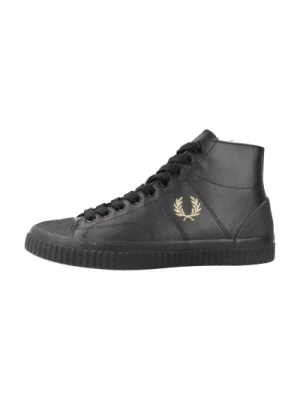 Hughes Mid Skórzane Sneakersy Fred Perry