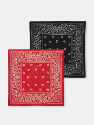 HUGO apaszka męska bawełniana 2Bandana_pack_M