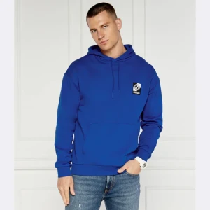 Hugo Blue Bluza Nabricoso | Regular Fit