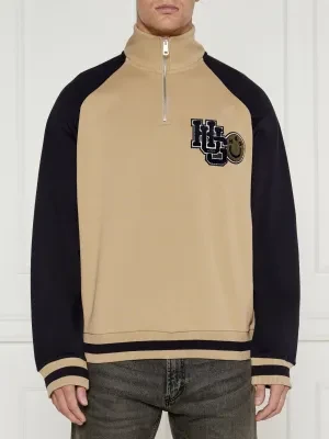 Hugo Blue Bluza Nakimero | Loose fit