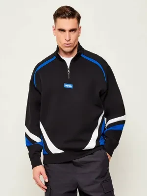Hugo Blue Bluza Naloneck | Relaxed fit
