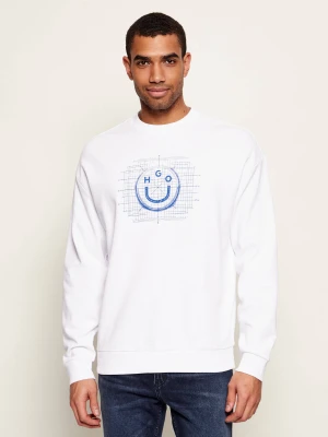 Hugo Blue Bluza Namenex | Regular Fit biały
