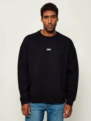 Hugo Blue Bluza Naviu | Loose fit