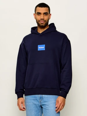 Hugo Blue Bluza Nayohood | Regular Fit granatowy