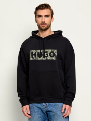 Hugo Blue Bluza Necdysis | Regular Fit czarny