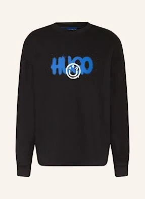 Hugo Blue Bluza Nierozpinana Nimaylong schwarz