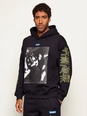 Hugo Blue Bluza Nimayho_JJK Hugo x Jujutsu Kaisen | Relaxed fit