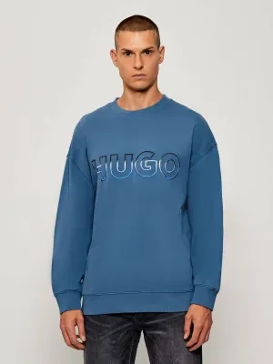 Hugo Blue Bluza Nogocrew | Regular Fit