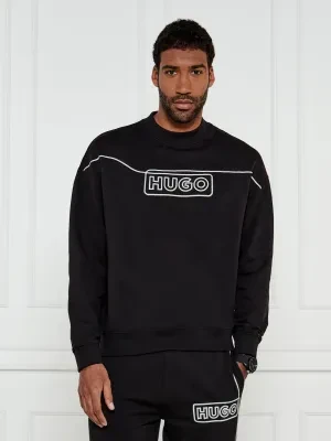 Hugo Blue Bluza Noideryos | Loose fit