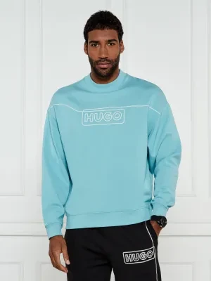 Hugo Blue Bluza Noideryos | Loose fit