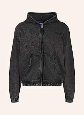 Hugo Blue Bluza Rozpinana Nebudi schwarz