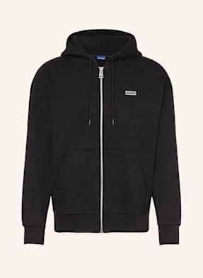 Hugo Blue Bluza Rozpinana Oversize Nardimez schwarz