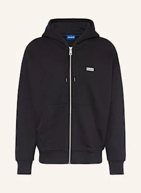 Hugo Blue Bluza Rozpinana Oversize Nardimez schwarz
