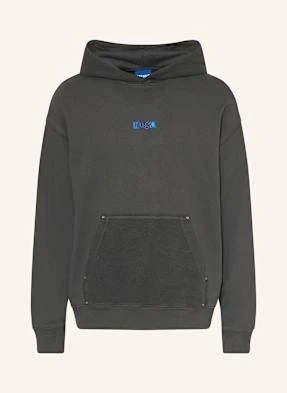 Hugo Blue Bluza Z Kapturem Nasdi schwarz