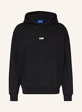 Hugo Blue Bluza Z Kapturem Nazardo schwarz