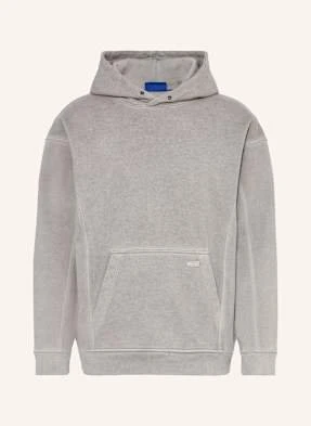 Hugo Blue Bluza Z Kapturem Neliso grau