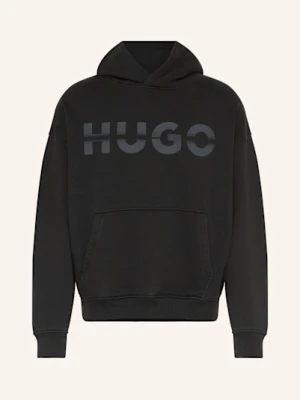 Hugo Blue Bluza Z Kapturem Nenzyod schwarz