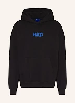 Hugo Blue Bluza Z Kapturem Nimayho schwarz