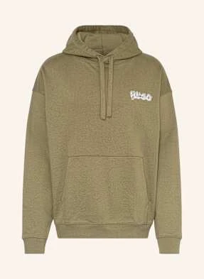 Hugo Blue Bluza Z Kapturem Oversize Nyrohood gruen