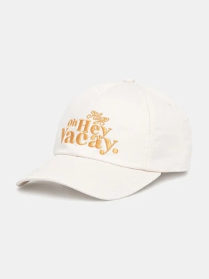 HUGO Blue czapka baseballowa damska bawełniana Astryd-EM