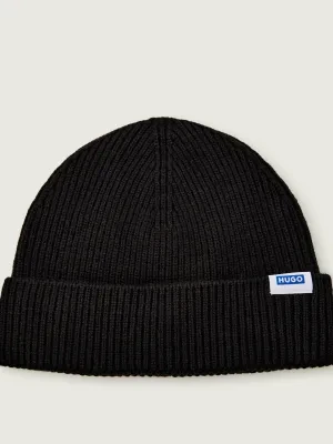 Hugo Blue Czapka Xiav | z dodatkiem wełny