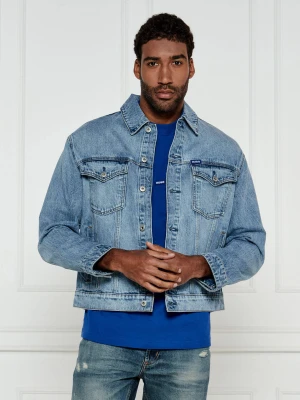 Hugo Blue Jeansowa kurtka Dex | Regular Fit