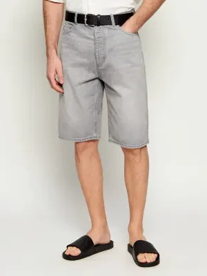 Hugo Blue Jeansowe szorty Skate | Straight fit