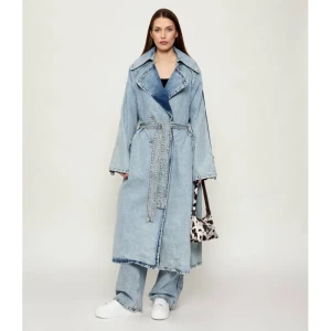 Hugo Blue Jeansowy płaszcz Garena_3_B