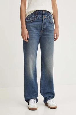 Hugo Blue jeansy damskie high waist 50517285