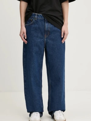 Hugo Blue jeansy damskie high waist 50534157