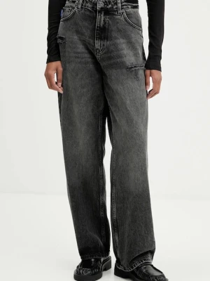 Hugo Blue jeansy damskie high waist 50541574