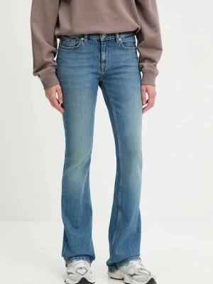Hugo Blue jeansy damskie high waist 50541829