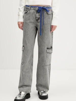 Hugo Blue jeansy damskie high waist 50546307