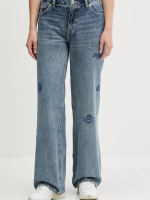 Hugo Blue jeansy damskie high waist 50546315