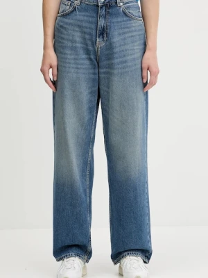 Hugo Blue jeansy damskie high waist 50546357