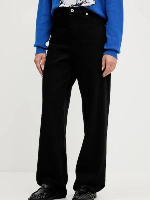 Hugo Blue jeansy damskie high waist 50548982