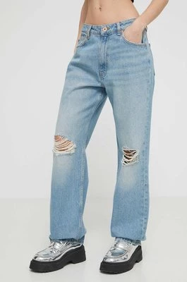 Hugo Blue jeansy damskie high waist 50515771