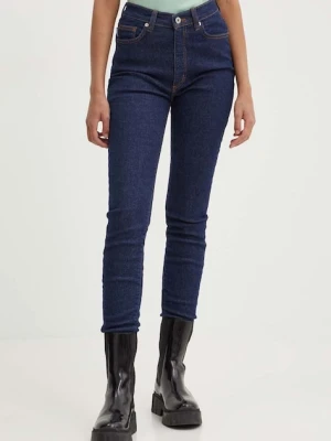 HUGO Blue jeansy damskie kolor granatowy 50513694