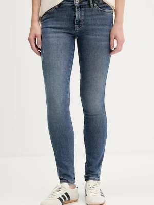 Hugo Blue jeansy damskie kolor granatowy 50546306