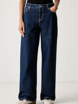 HUGO Blue jeansy loose damskie Gamala_B