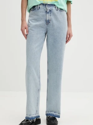 HUGO Blue jeansy loose damskie Leni_7_B