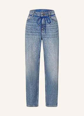 Hugo Blue Jeansy Straight Leni blau