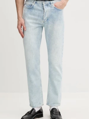 HUGO Blue jeansy straight męskie Jonah